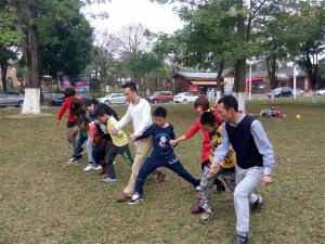 幸福初冬，東莞松湖生態園迎來光明小學五年級兄弟班親子戶外活動